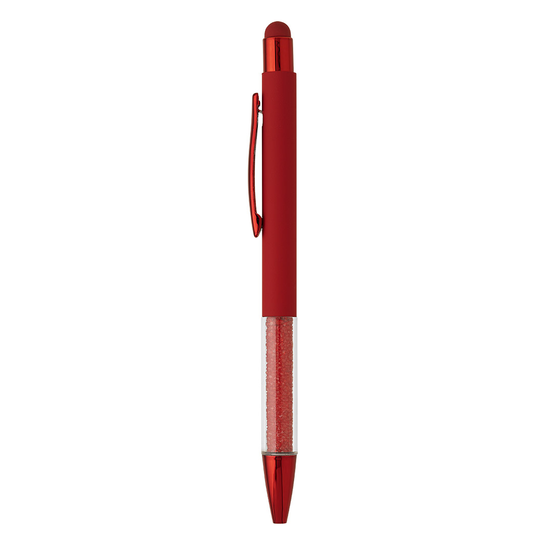RUBY, metalna "touch" hemijska olovka, crvena