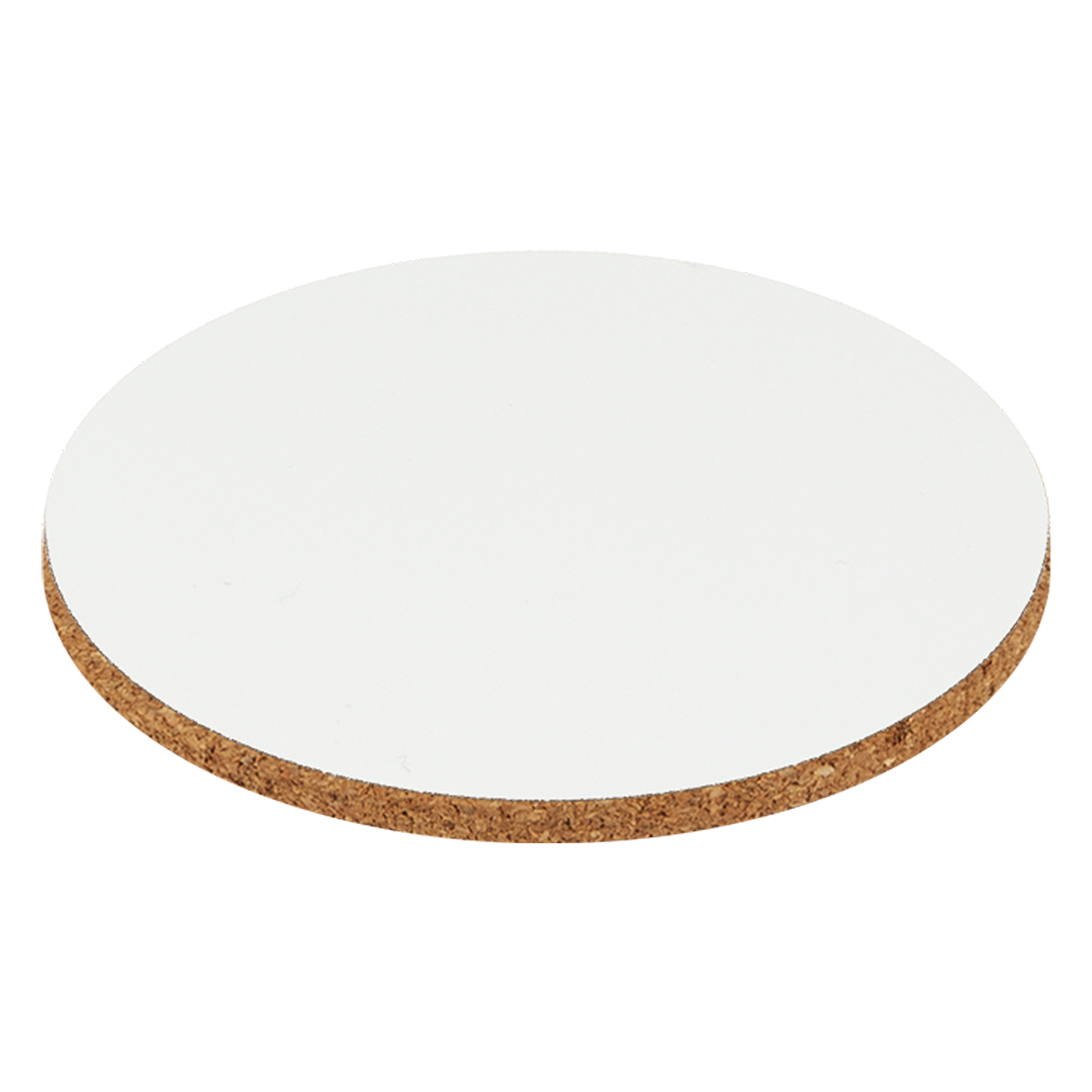 SUBLI WHITE ROUND, podmetač za sublimaciju, beli