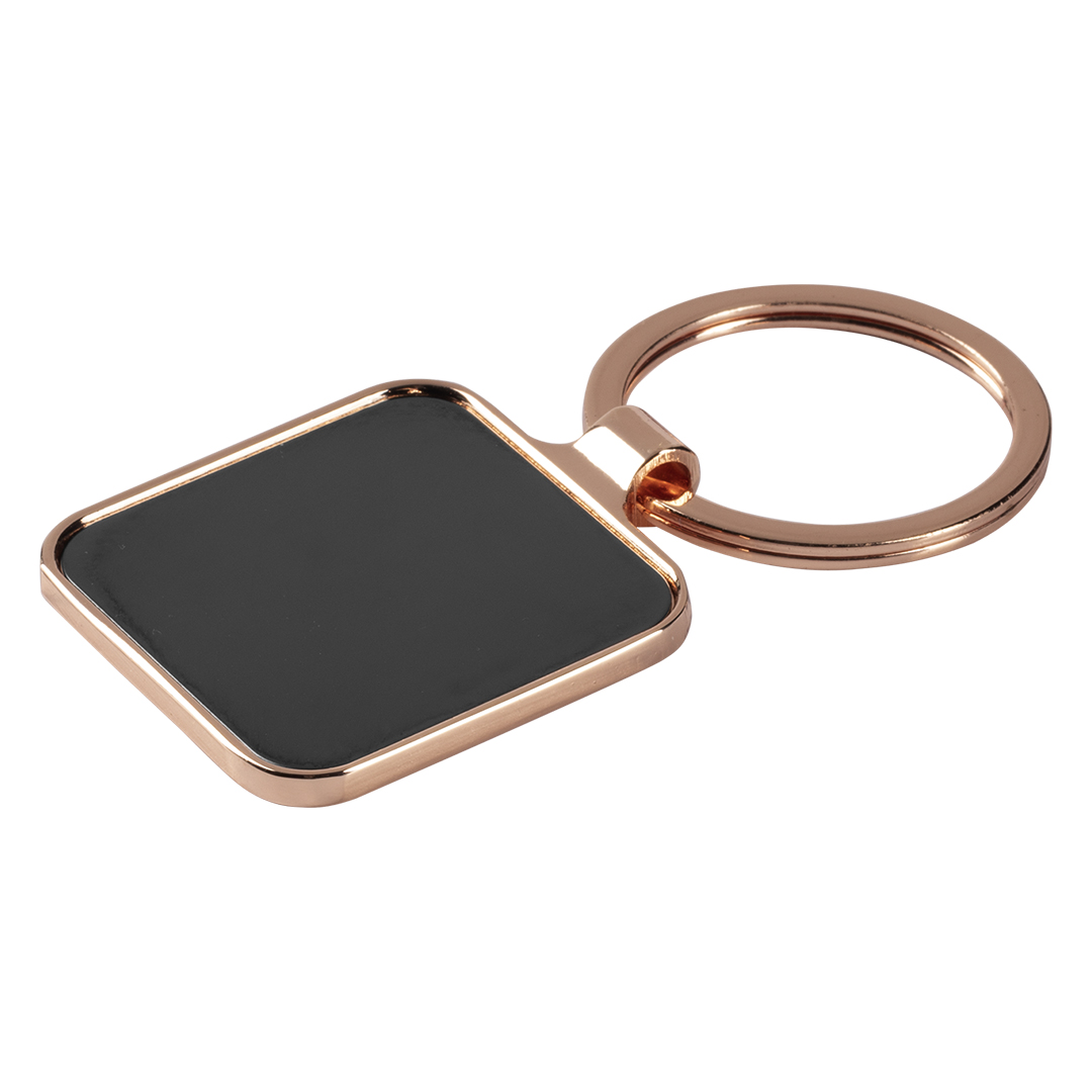 RAFT ROSE GOLD, metalni privezak za ključeve, roze zlatni