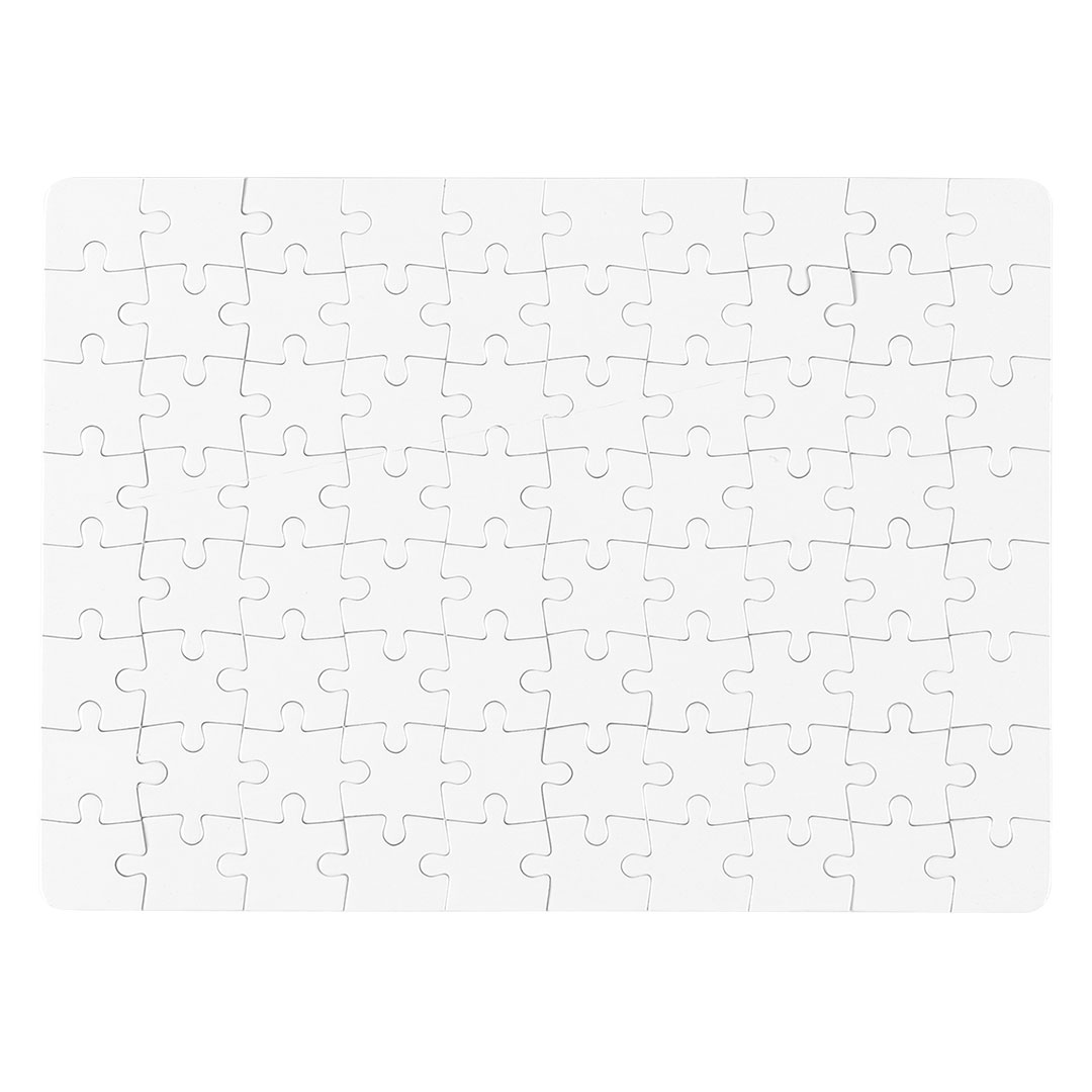 PUZZLE A5-80, slagalica za sublimaciju, 80 delova, bela