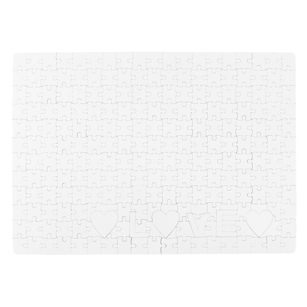 PUZZLE A3-228, slagalica za sublimaciju, 228 delova, bela