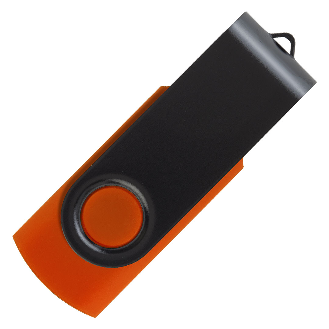 SMART BLACK, usb flash memorija, narandžasti, 32GB