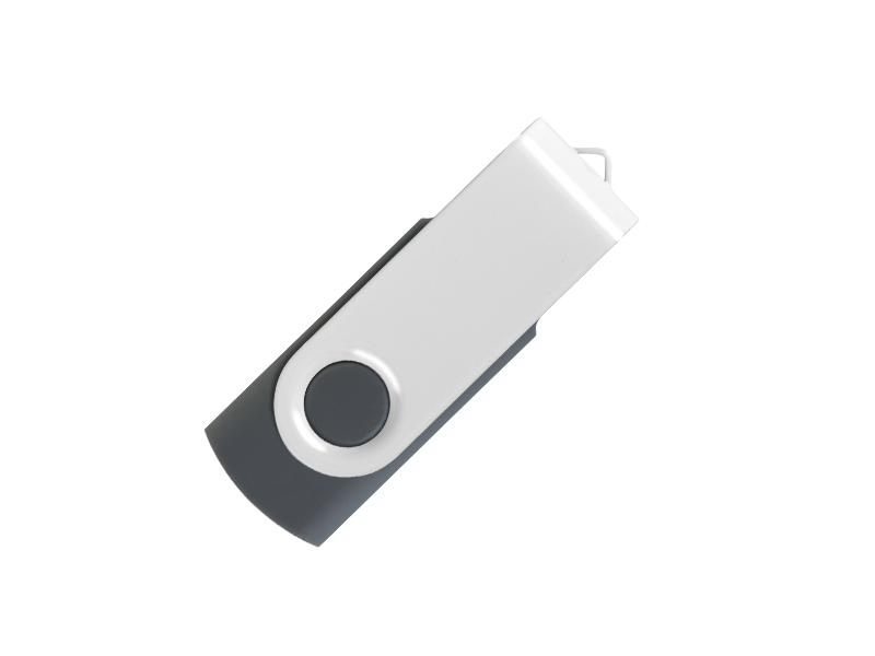 SMART WHITE, usb flash memorija, sivi, 8GB