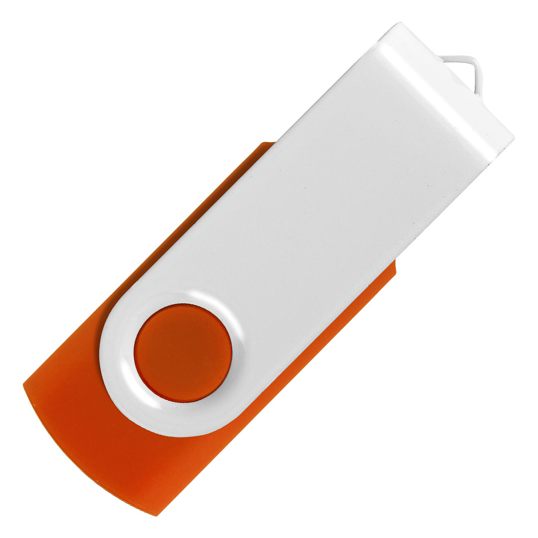 SMART WHITE 3.0, usb flash memorija, narandžasti, 8GB