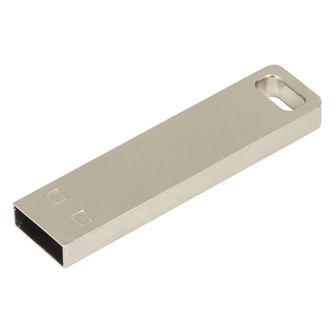 DEOCOM, usb flash memorija, mat metalna, 16GB