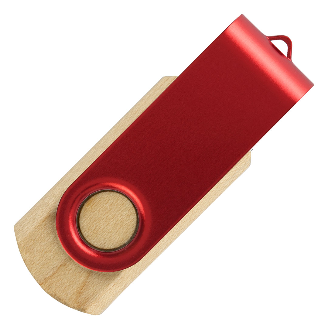 SMART WOOD 3.0, usb flash memorija, crvena, 16GB