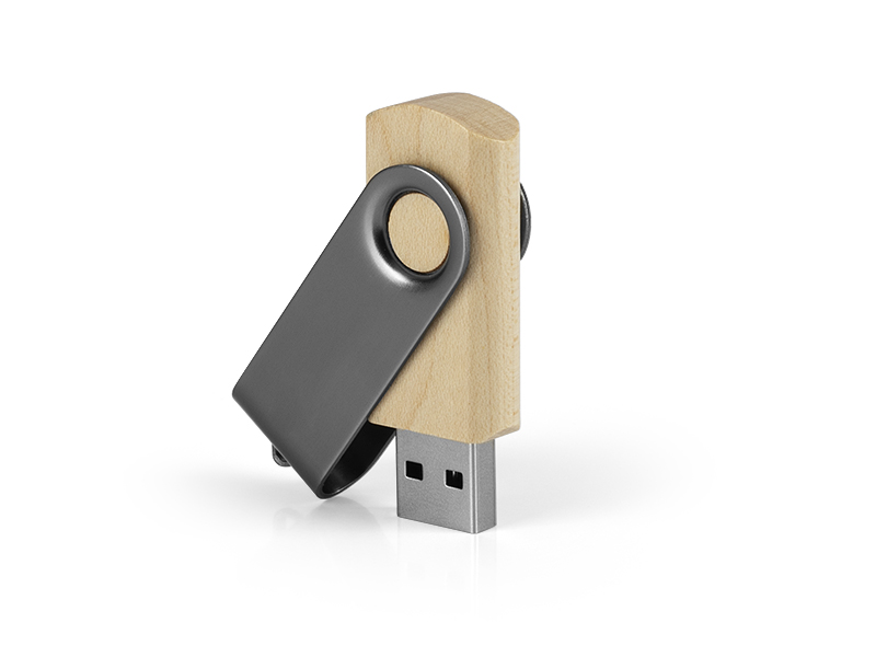 SMART WOOD 3.0, usb flash memorija, bež, 8GB