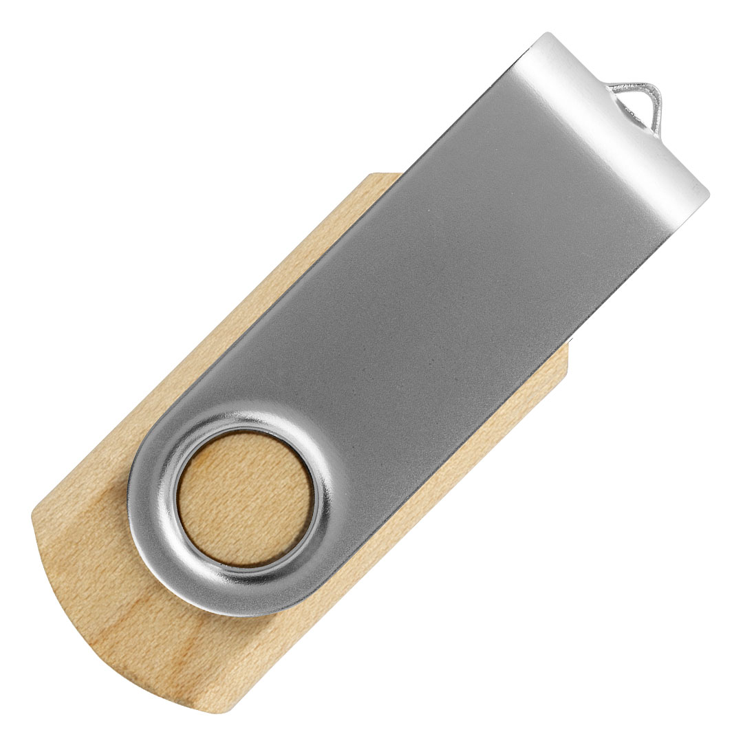 SMART WOOD 3.0, usb flash memorija, srebrna, 8GB