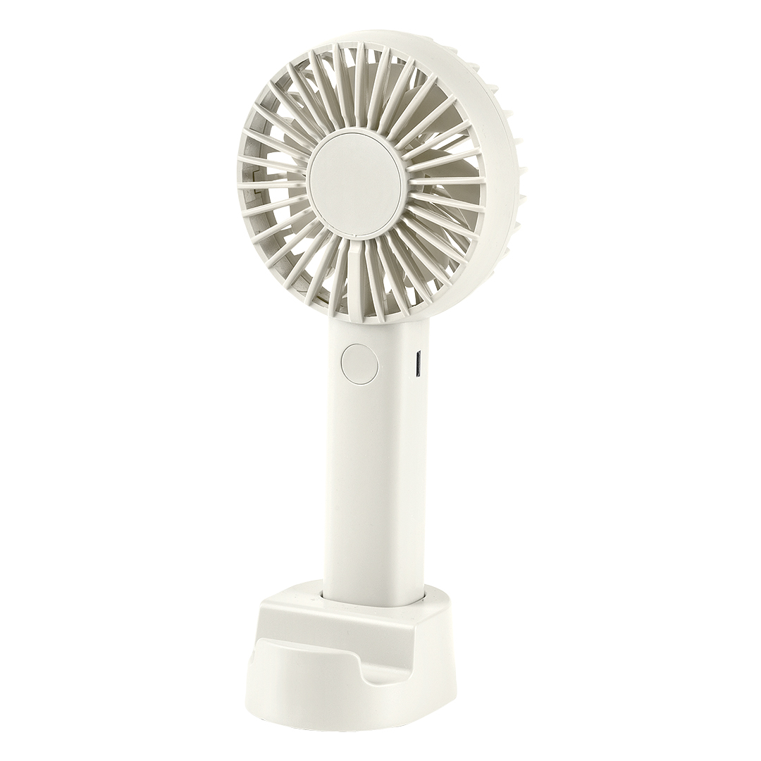 VORTEX, ventilator sa 3 brzine i držačem za telefon, beli