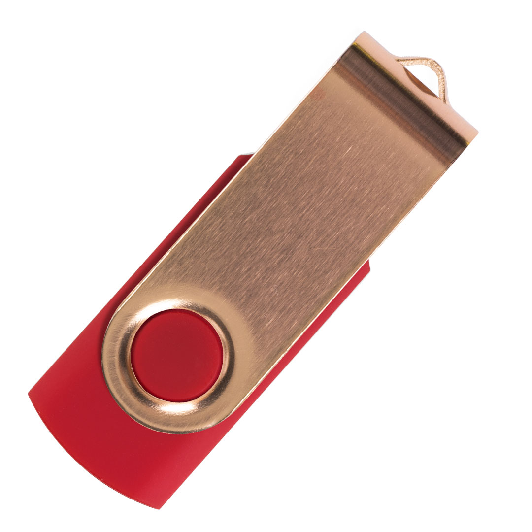 SMART ROSE GOLD, usb flash memorija, crveni, 64GB