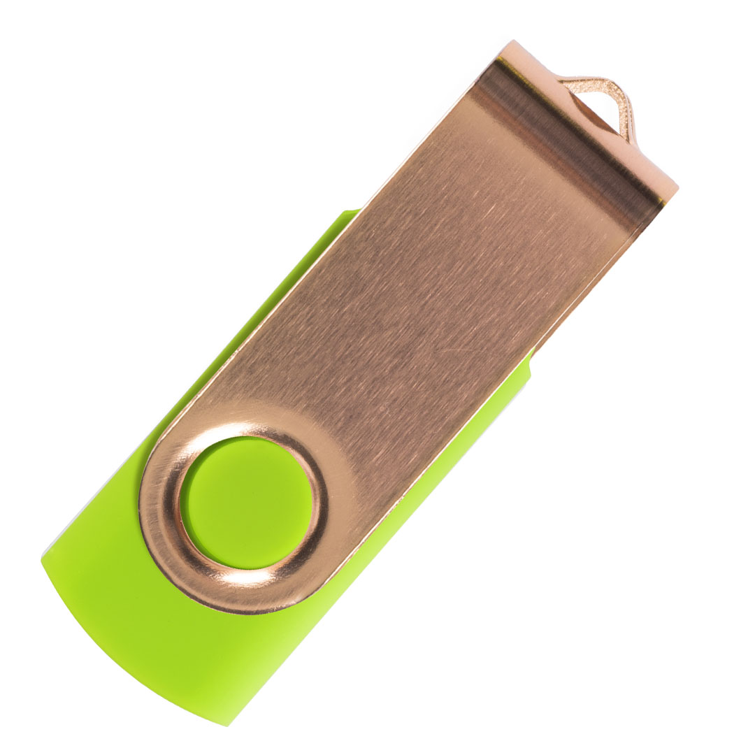 SMART ROSE GOLD, usb flash memorija, svetlo zeleni, 16GB