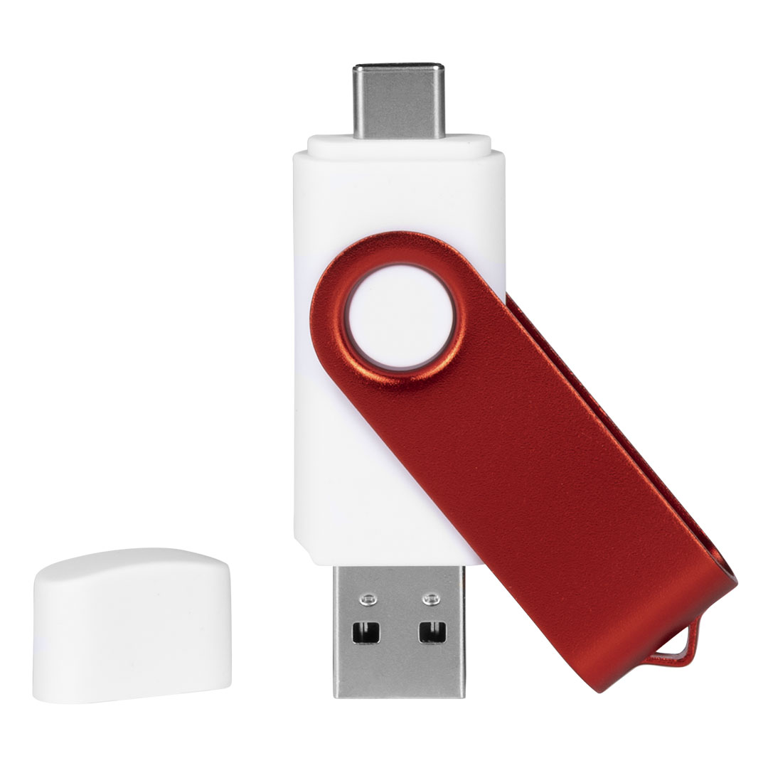 SMART C RED 3.0, usb flash memorija, beli, 16GB