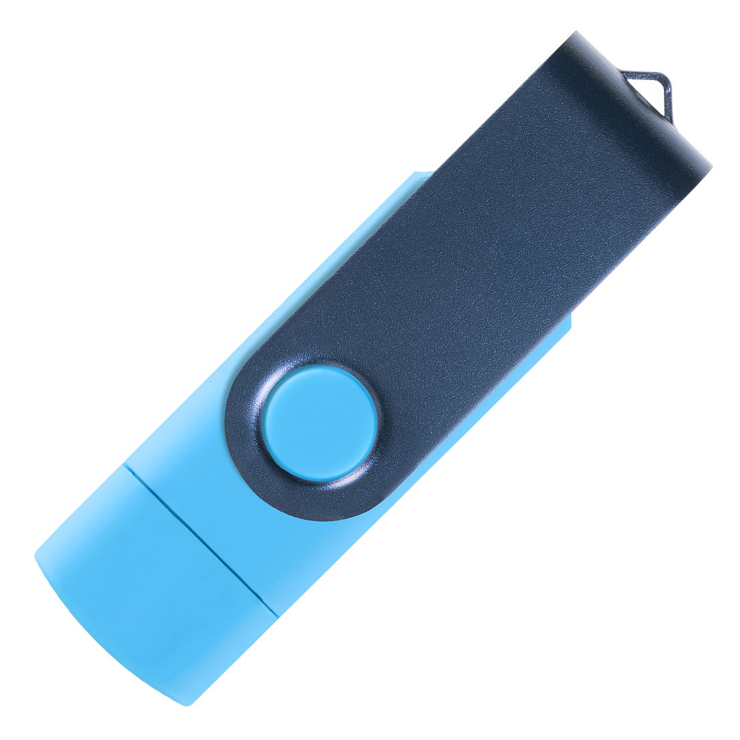 SMART C NAVY BLUE, usb flash memorija, svetlo plavi, 16GB