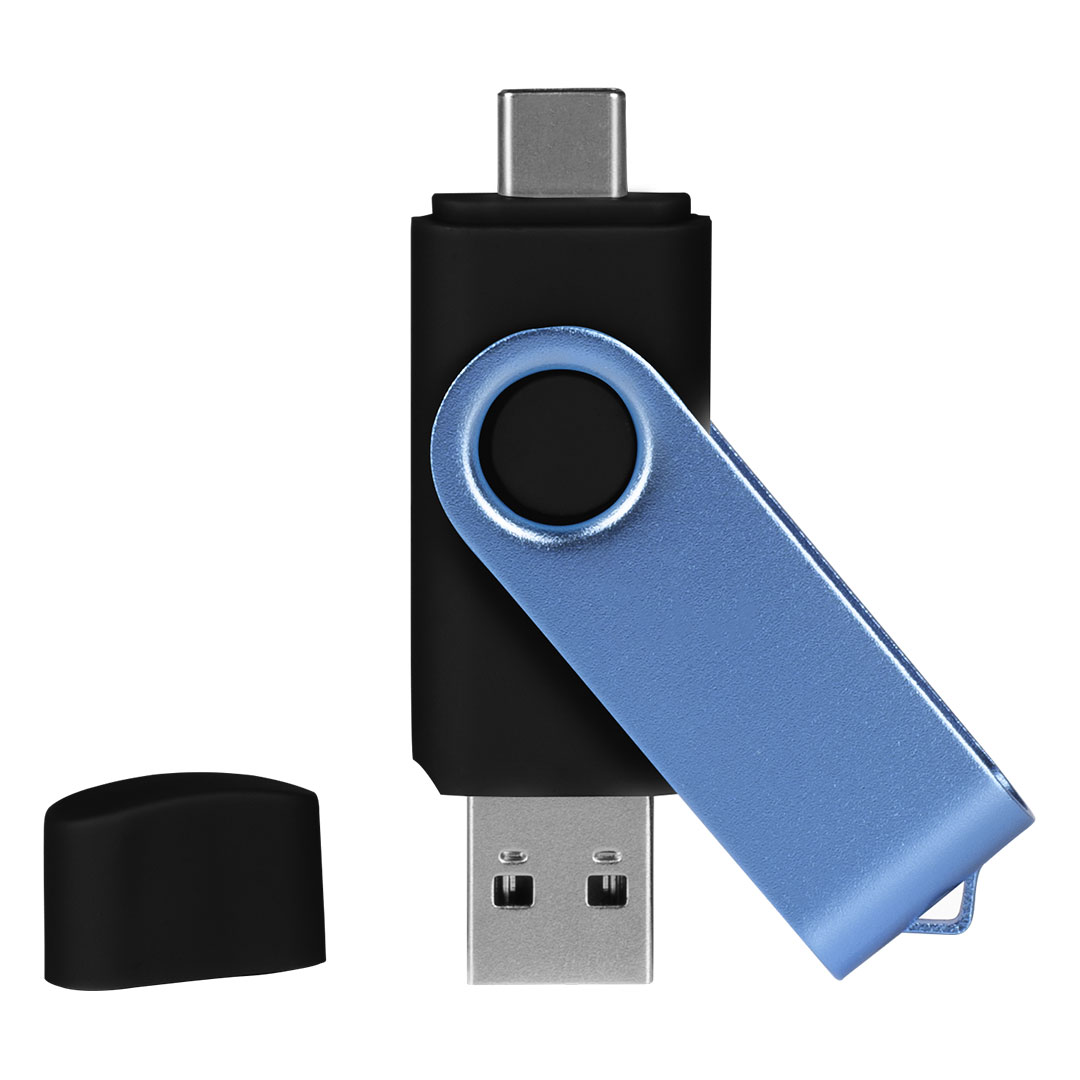 SMART C SKY BLUE 3.0, usb flash memorija, crni, 128GB