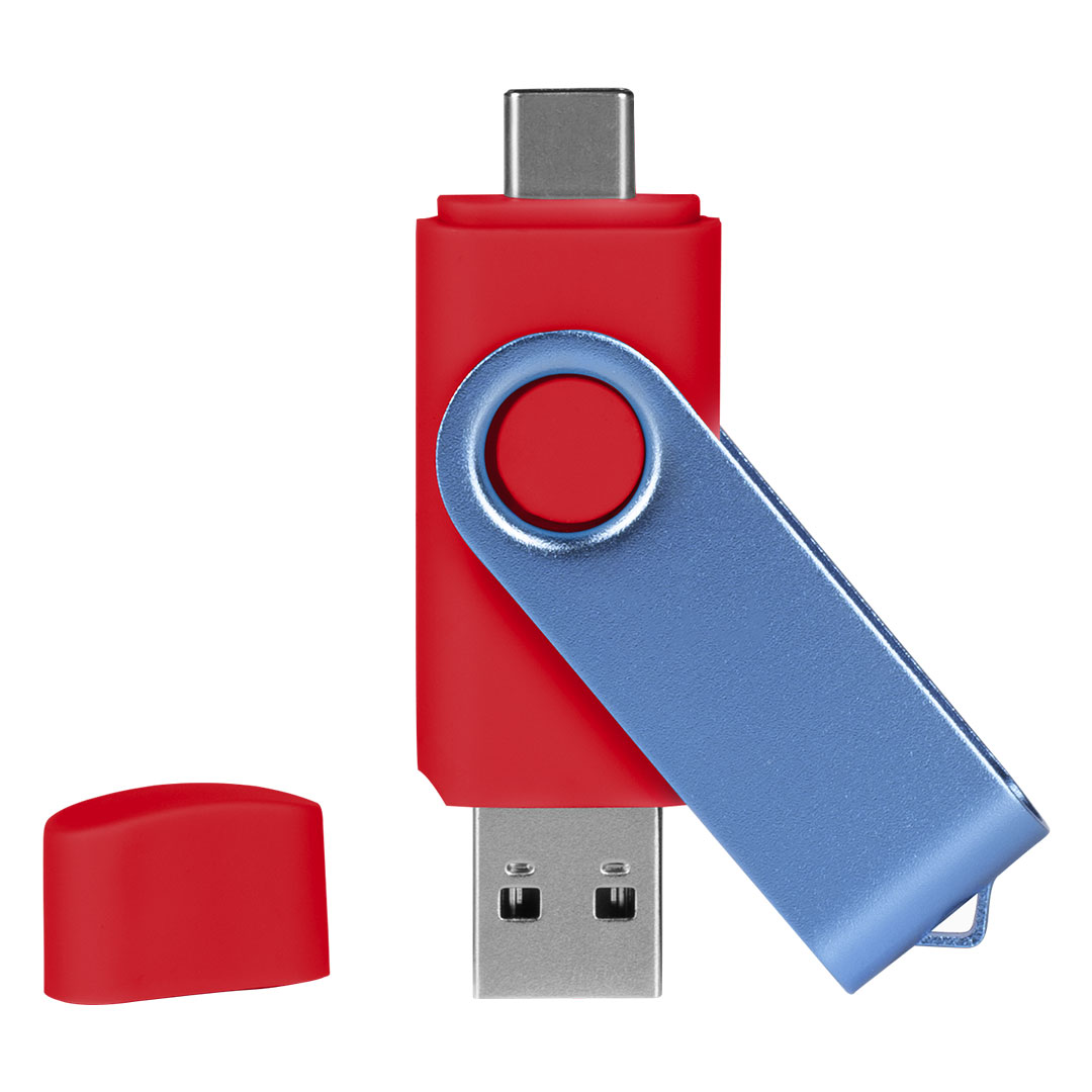 SMART C SKY BLUE 3.0, usb flash memorija, crveni, 128GB