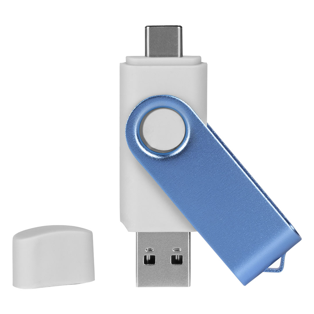 SMART C SKY BLUE 3.0, usb flash memorija, beli, 32GB