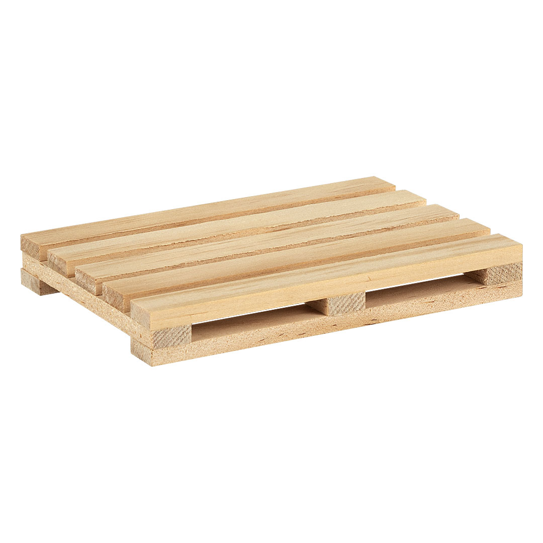 PALLET, drveni podmetač, bež