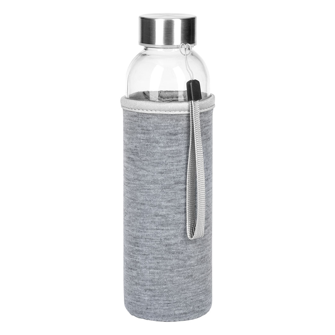 PRIMAVERA, boca za vodu sa neopren navlakom, 500 ml, pepeljasta