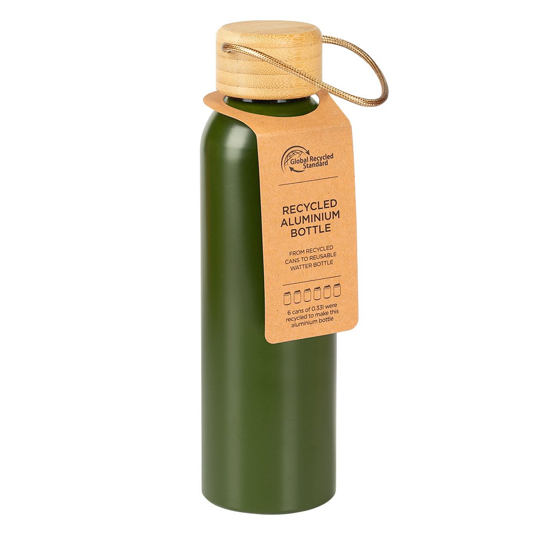SAVA, boca za vodu, 650 ml, maslinasta