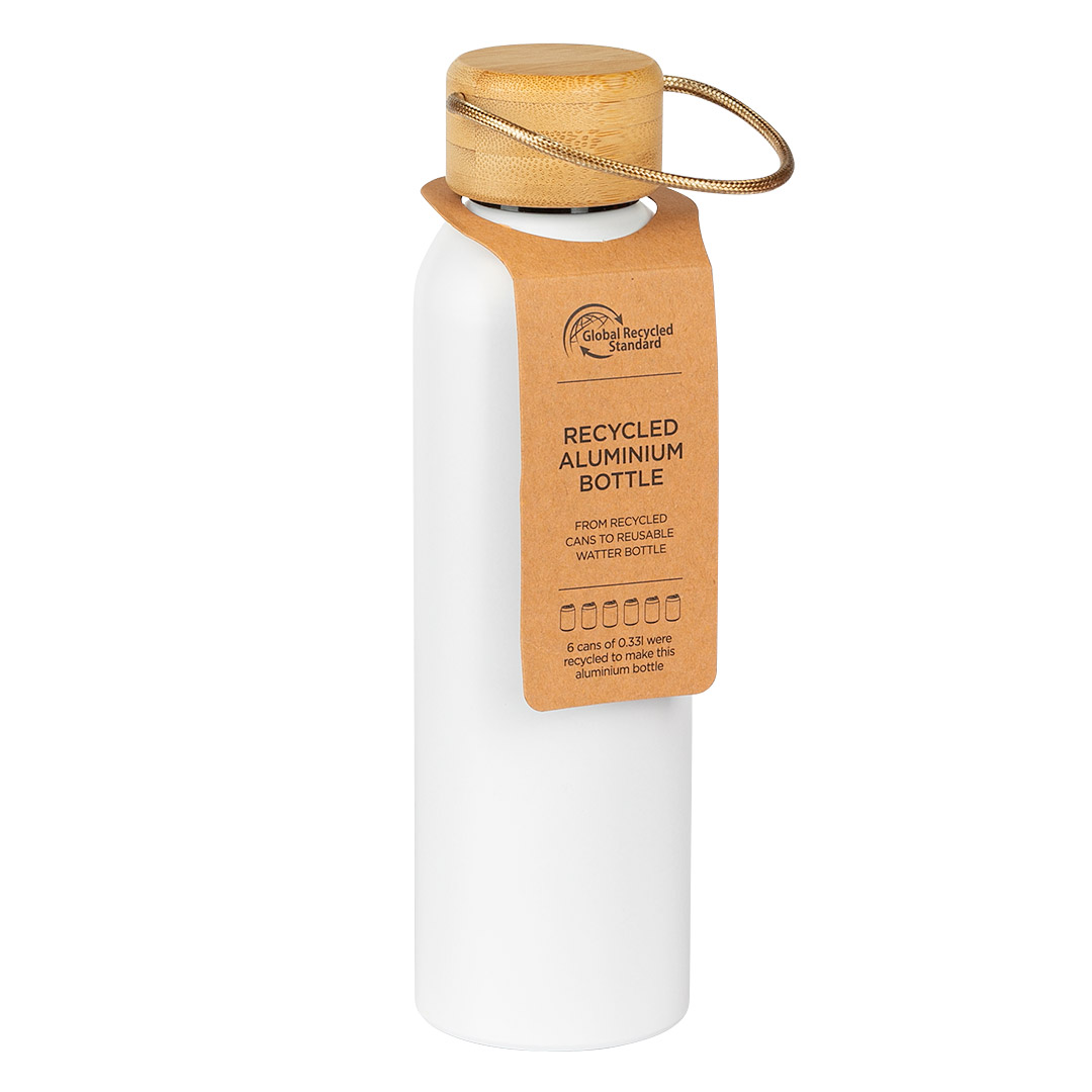 SAVA, boca za vodu, 650 ml, bela
