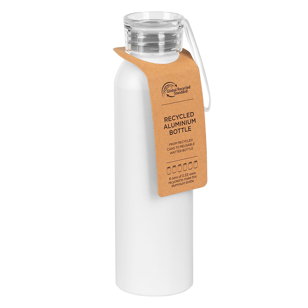 TARA, boca za vodu, 650 ml, bela