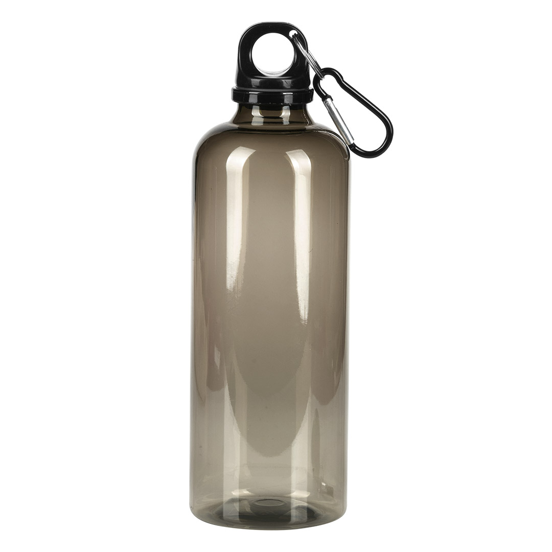 CAMPUS RPET, boca za vodu, 600 ml, crna