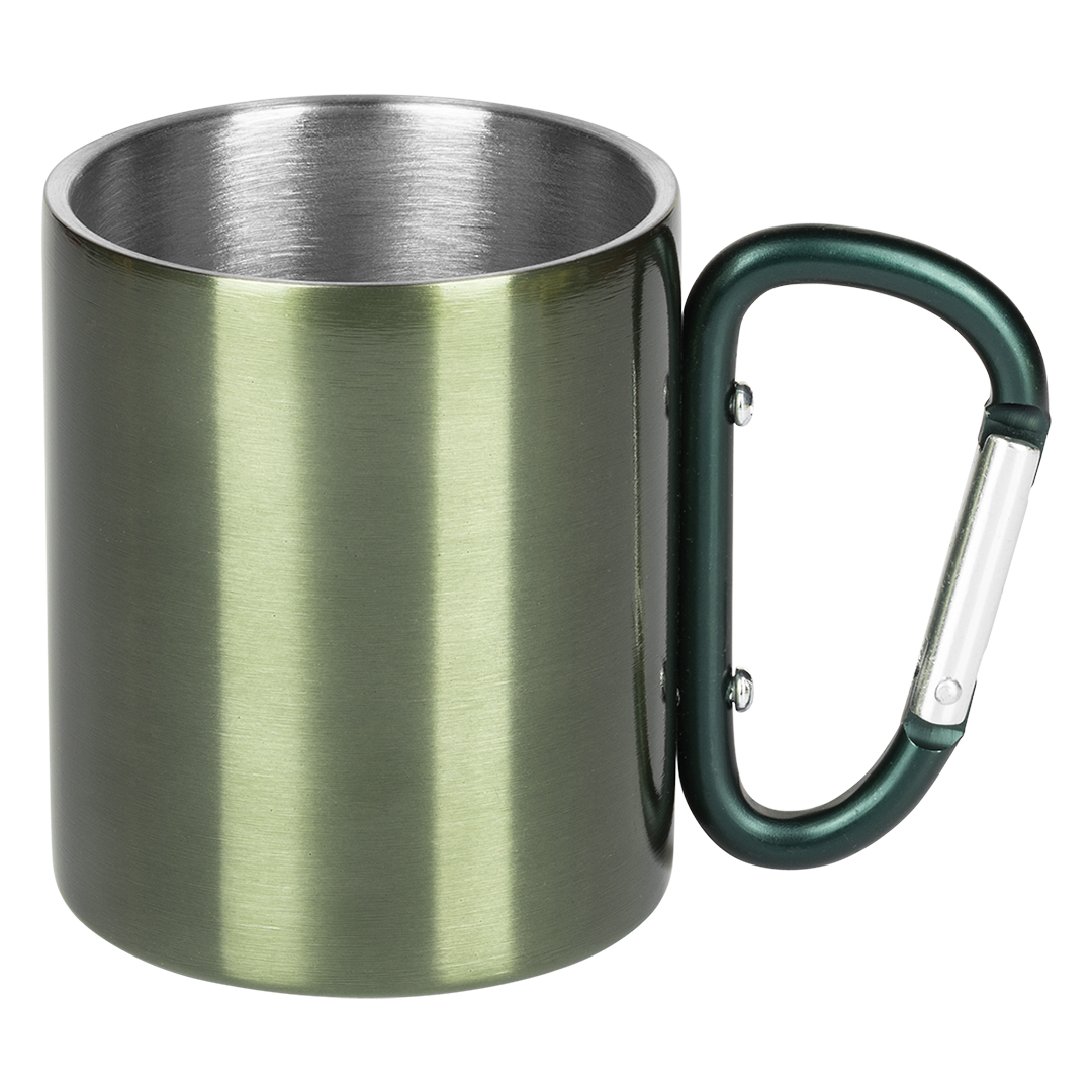 HIKE C, metalna šolja, 200 ml, zelena