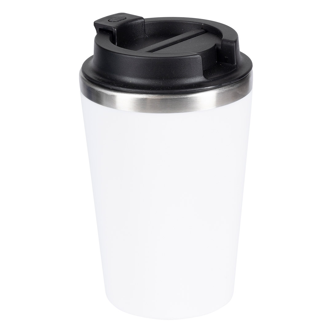 CUPPA, čaša za poneti, 400 ml, bela