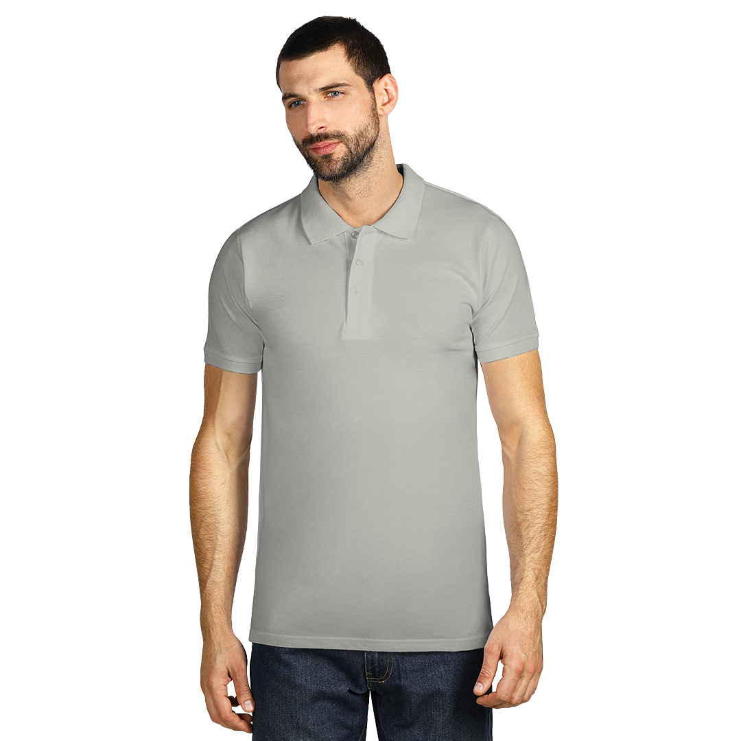 AZZURRO II, polo majica, 180 g/m2, siva
