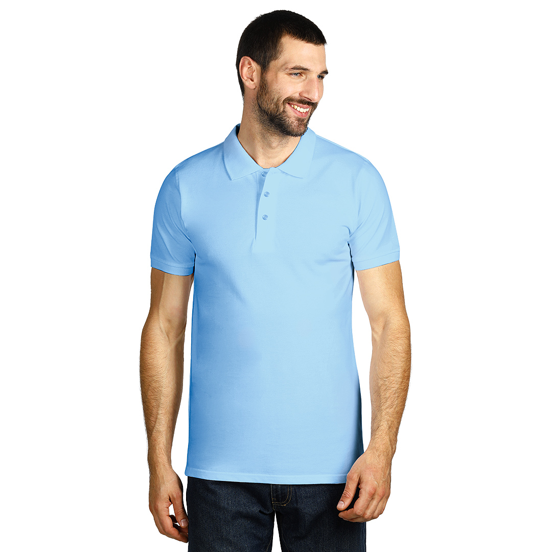 AZZURRO II, polo majica, 180 g/m2, svetlo plava