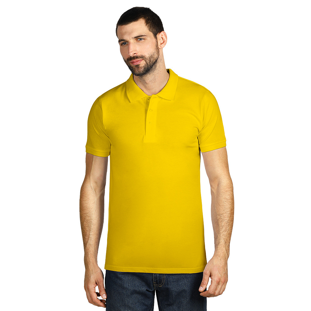 AZZURRO II, polo majica, 180 g/m2, žuta