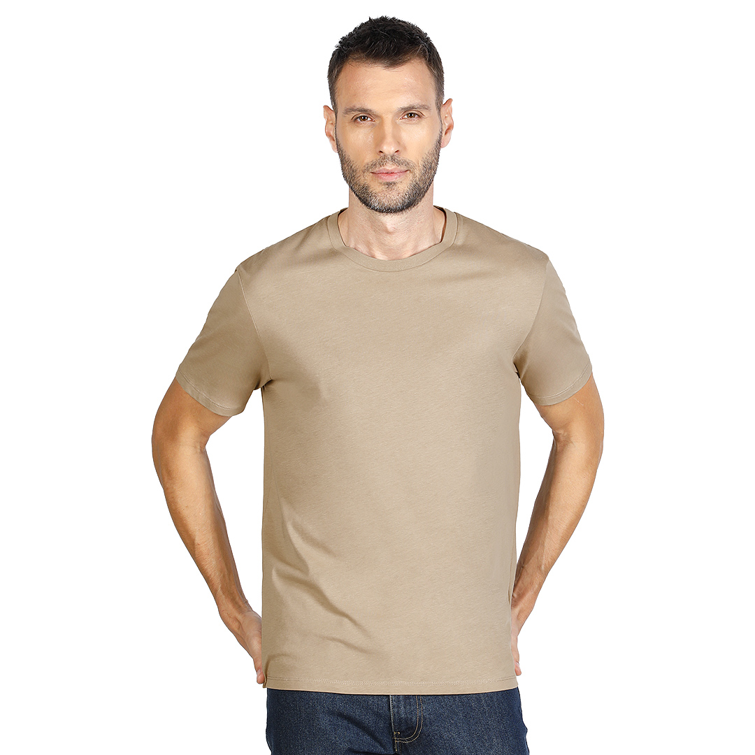 ORGANIC T, majica od organskog pamuka, 160g/m2, svetlo braon