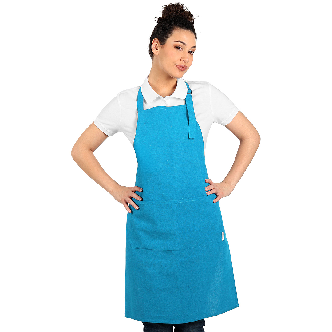 ECO CHEF, kecelja, tirkizno plava
