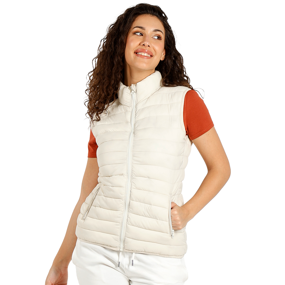 LIBERTY VEST WOMEN, ženski prsluk, krem-beli